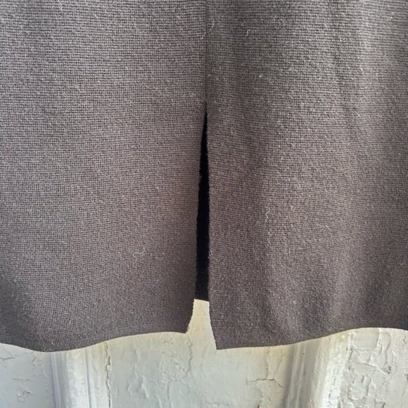 Club Monaco Black Wool Pencil Skirt, small - Picture 5 of 8